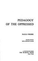 Pedagogy of the Oppressed